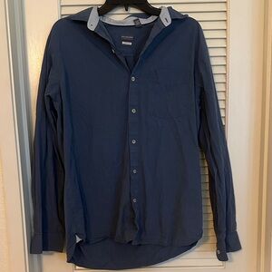 Van Heusen Blue Casual Button-Down Shirt